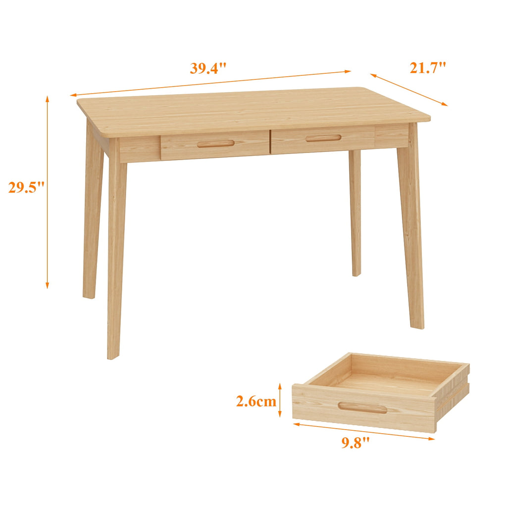 KULAGAGA Uptown Adult Lap Desks, Single Piece with Desk, Manual, 21.7" x 39.4", Brown, 1 Count, 1 Pack