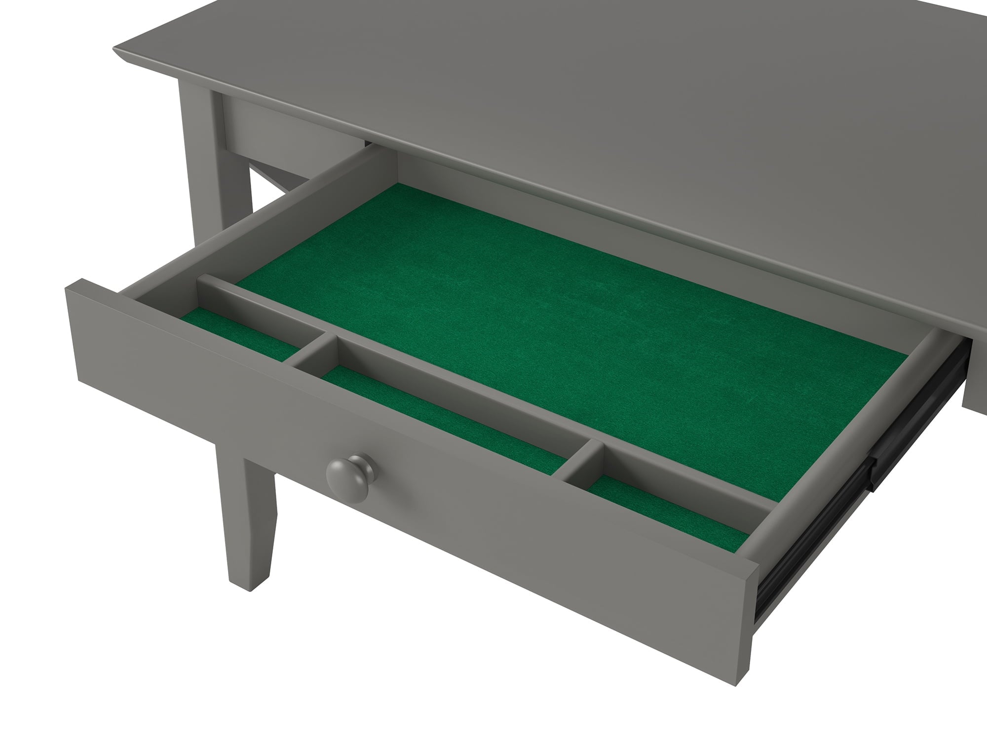 AFI X Design Desk with Drawer in Grey