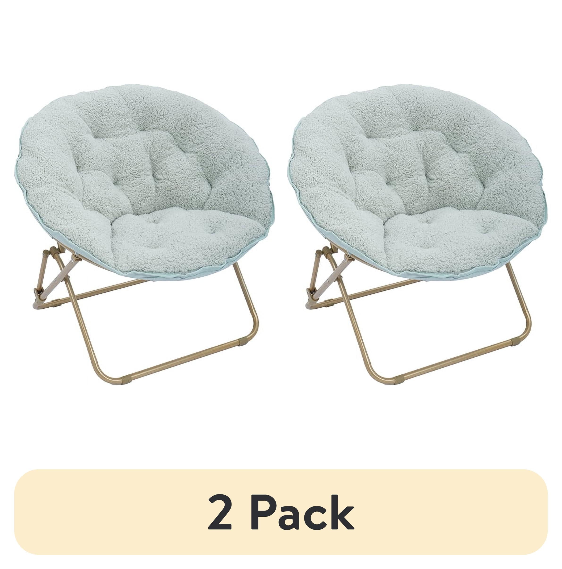 Mainstays Steel Padded Folding & Stacking Chairs, Red Canyon