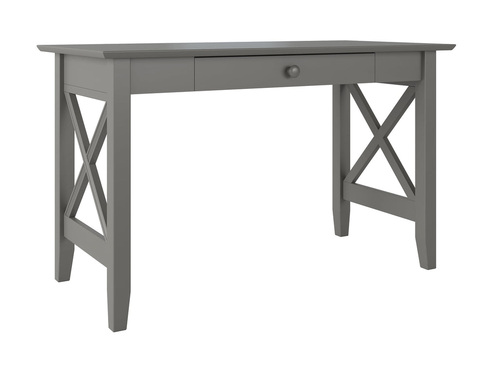 AFI X Design Desk with Drawer in Grey