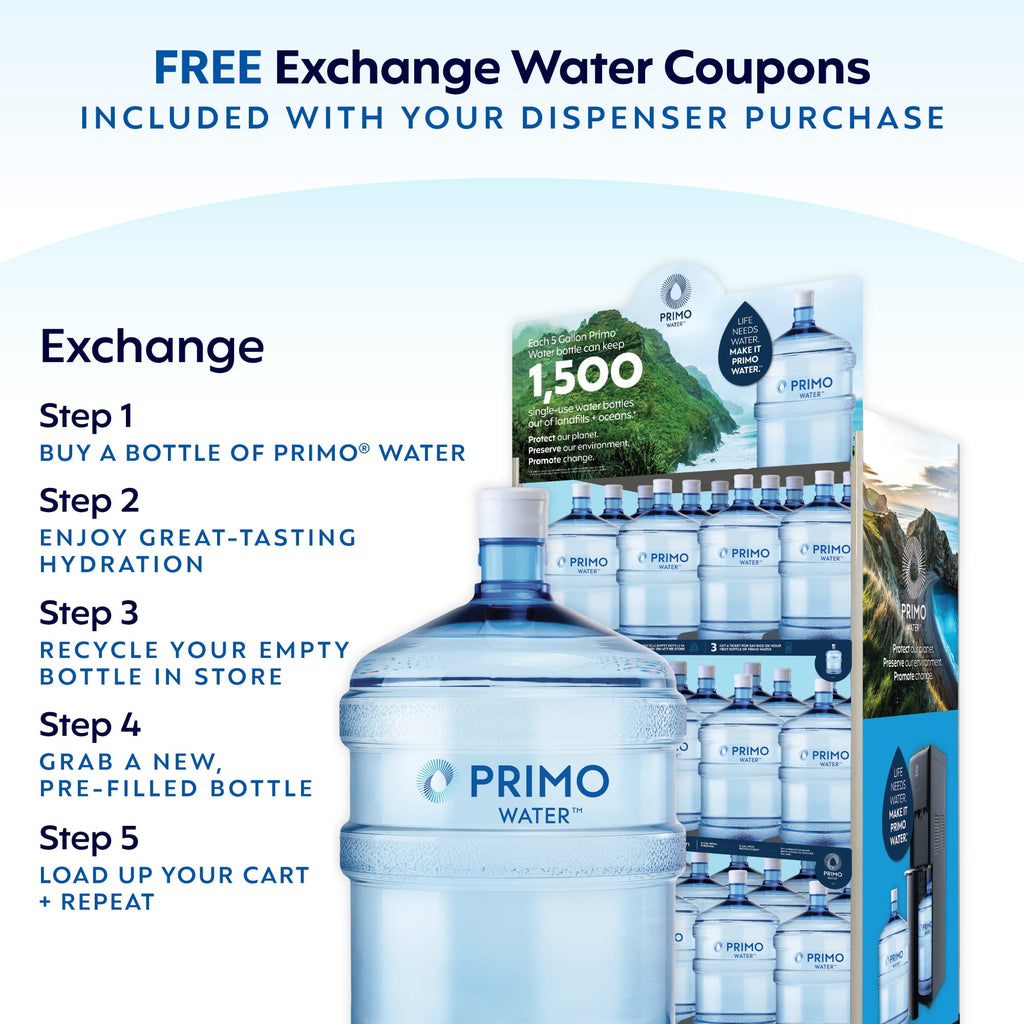 Primo Water® Portable Water Dispenser (BPA-Free)
