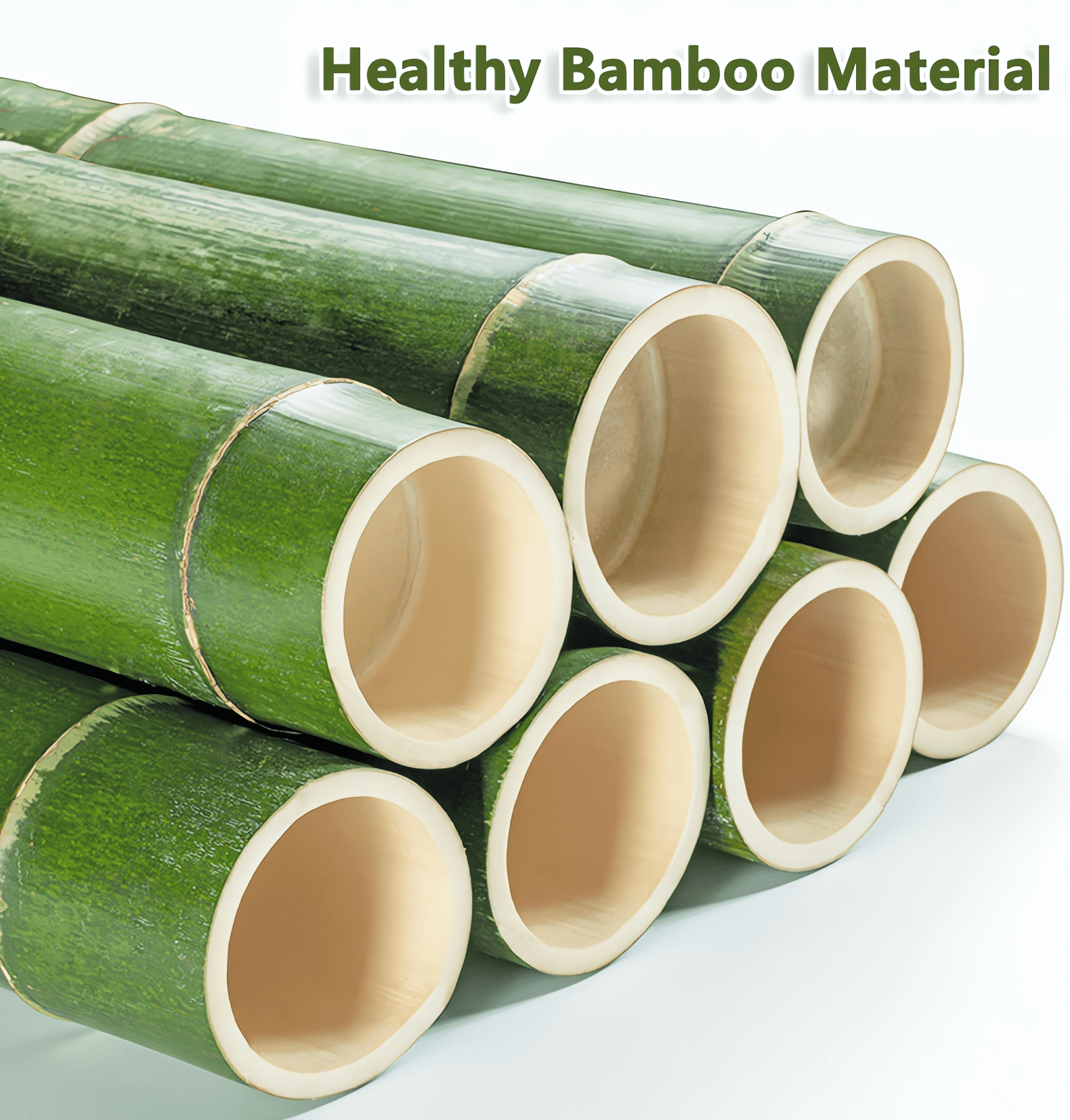 Gtouse 4 Shelf Bamboo Bookcase, Desktop Bookshelf, Plants Display Storage Shelf, Natural, for Home