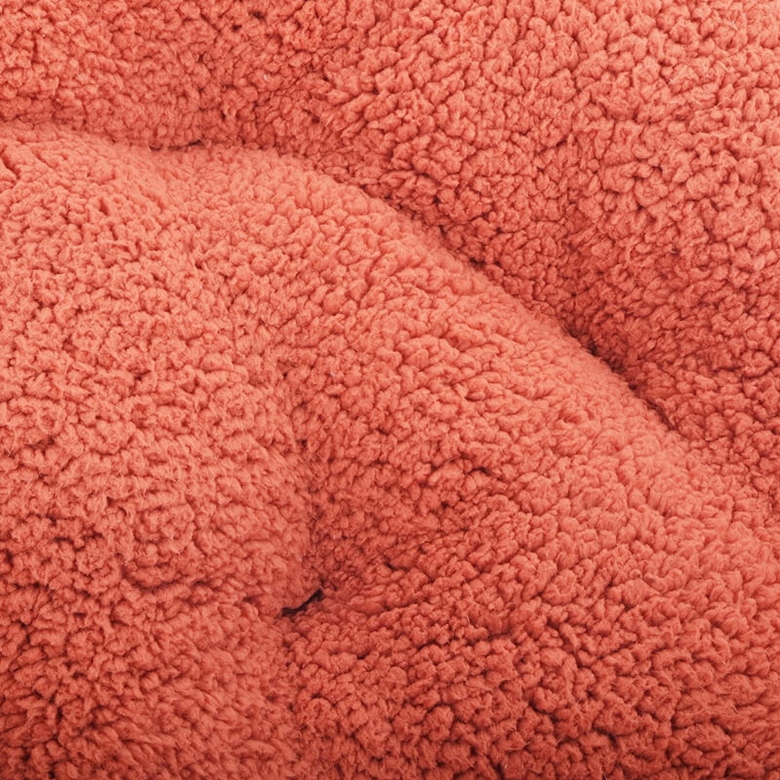 Mainstays Steel Padded Folding & Stacking Chairs, Red Canyon