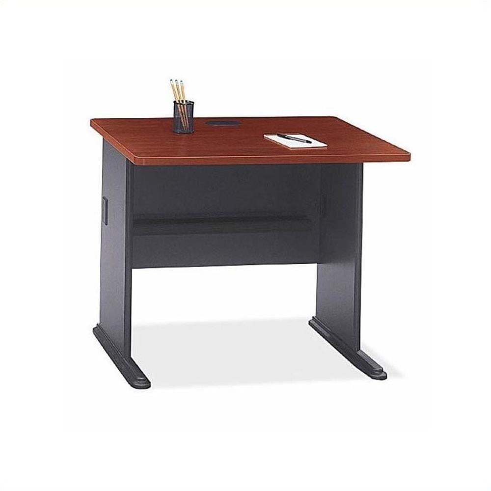 Bush Business Furniture A-Series Cubicle Office Set in Hansen Cherry