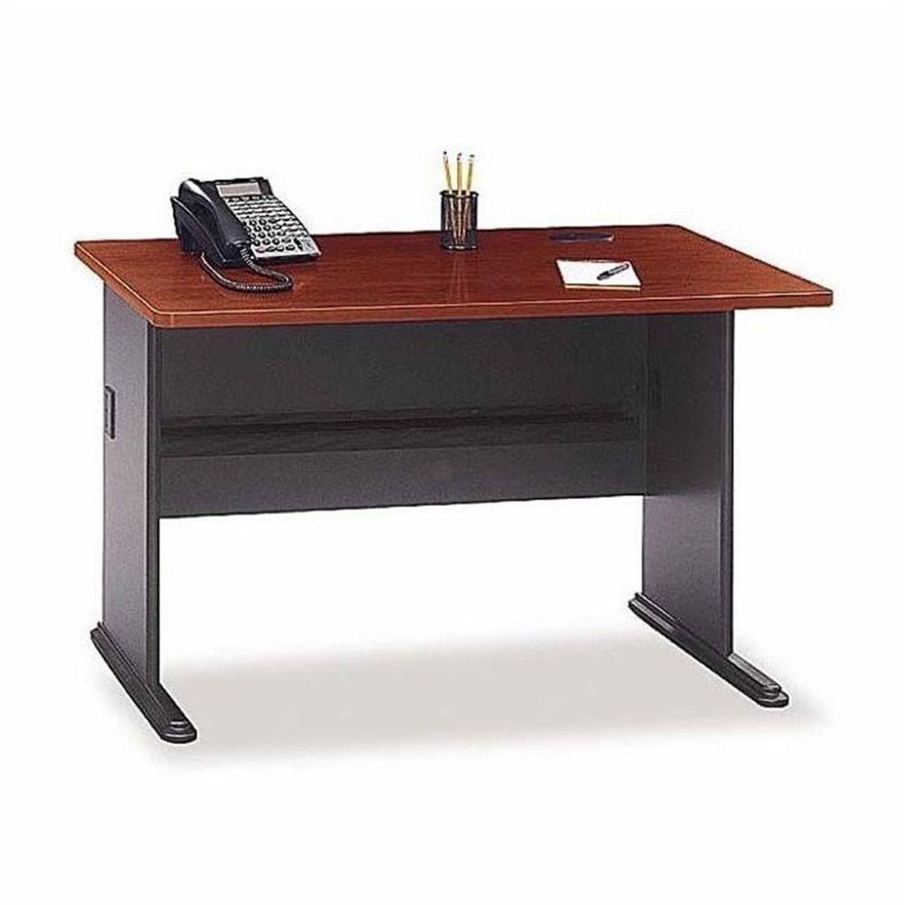 Bush Business Furniture A-Series Cubicle Office Set in Hansen Cherry