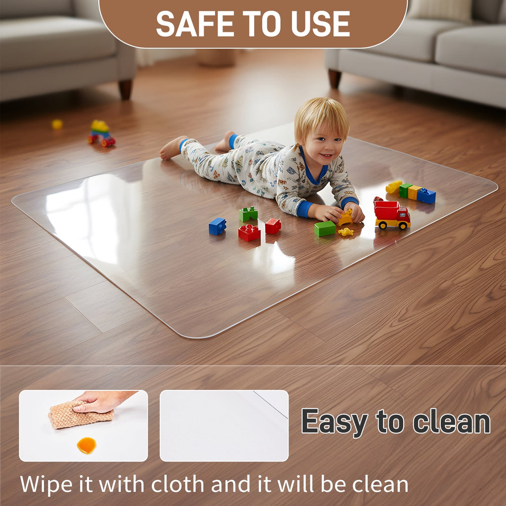 Ktaxon 30" x 48" Home Office Chair Mat Rectangular, Hard Floor Protector Mat