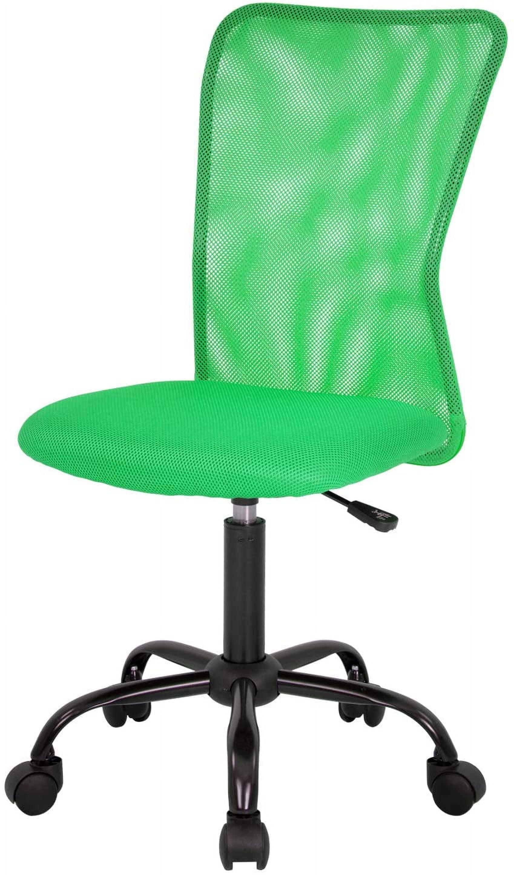 FDW Ergonomic Office Chair, Mesh, Mid-Back, Swivel Rolling for Men, Women(Black)