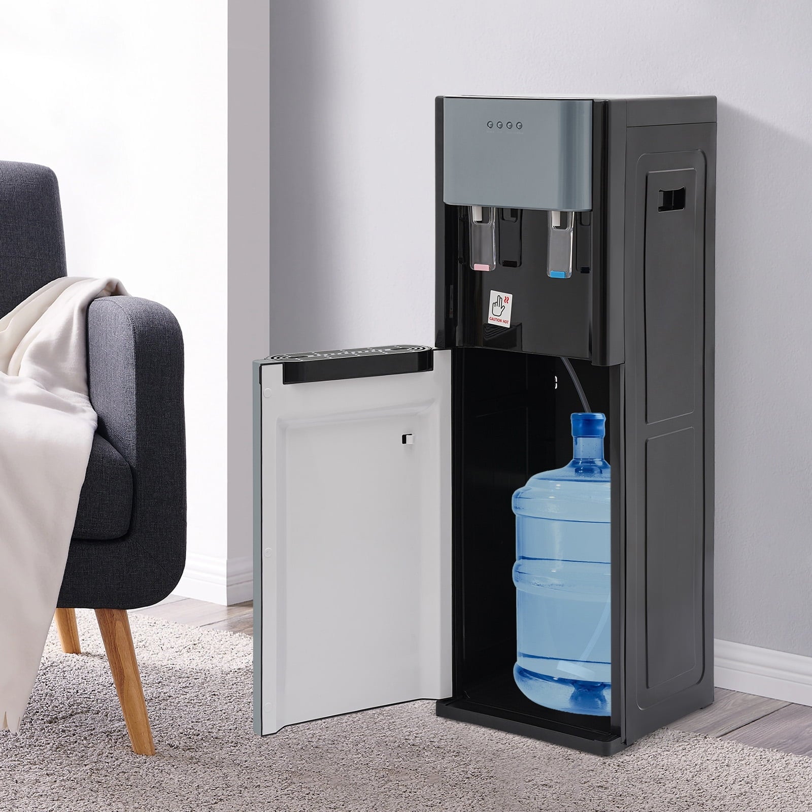 Bottom Loading Water Dispenser for or Home, Office, Living Room, Water Dispenser With Heating And Cooling Functions, Bottom Loading Water Dispenser