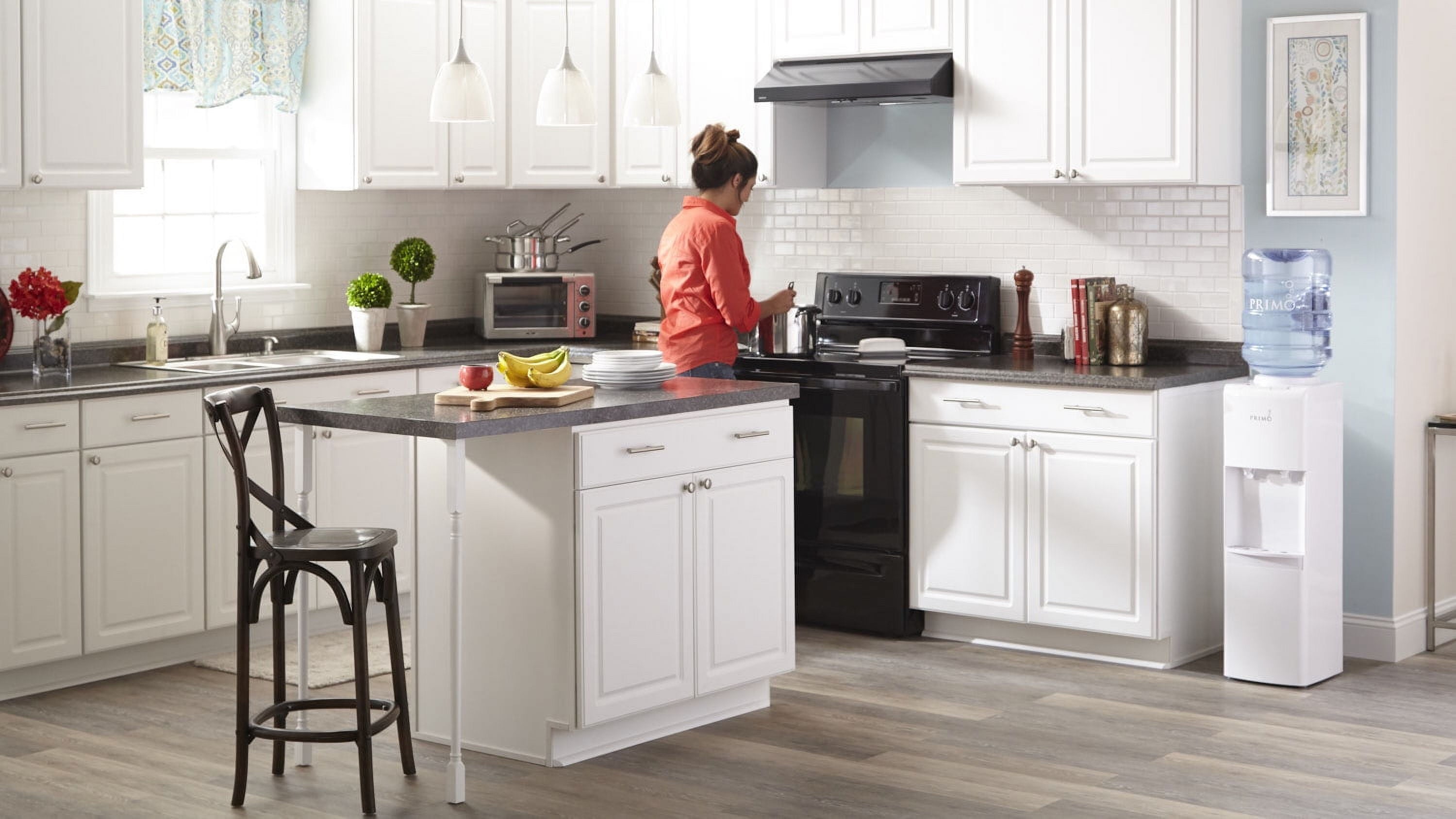 Primo® Water Dispenser Top Loading, Hot/Cold Temp, White