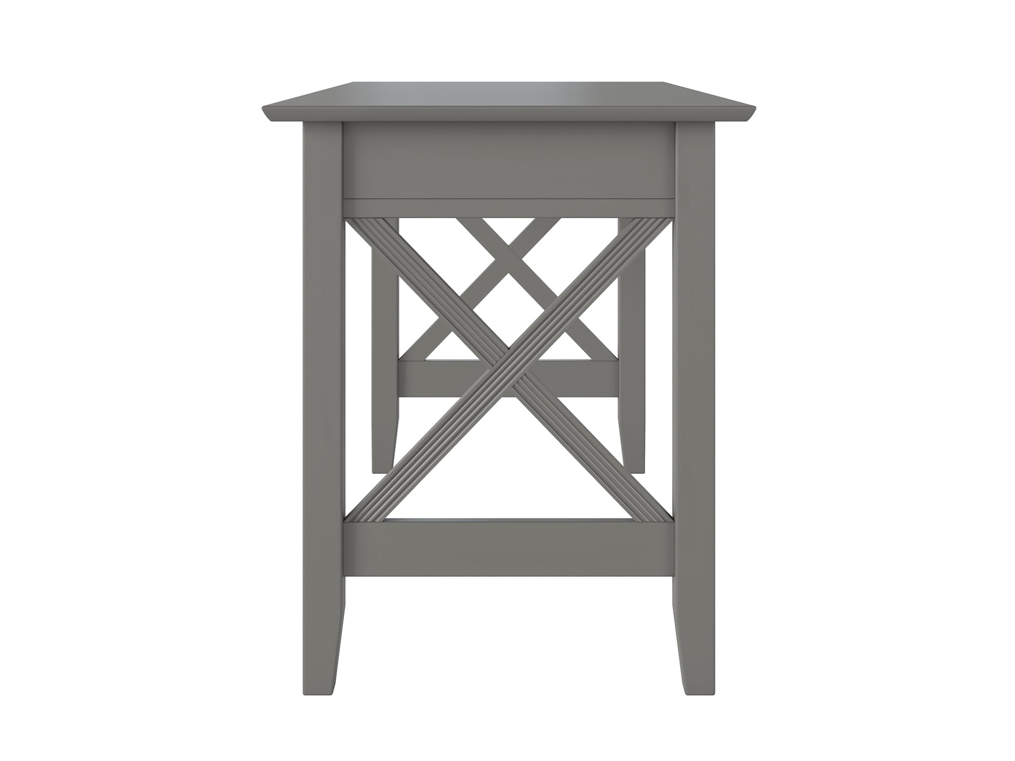 AFI X Design Desk with Drawer in Grey