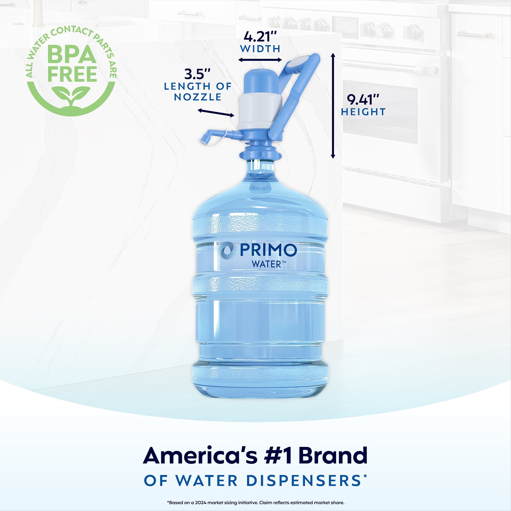 Primo Water® Portable Water Dispenser (BPA-Free)